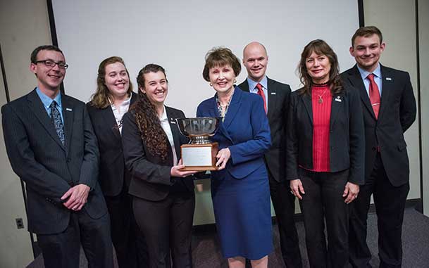 Featured image for post: Barton Soars At Ethics Bowl Bringing Home First Place Honors