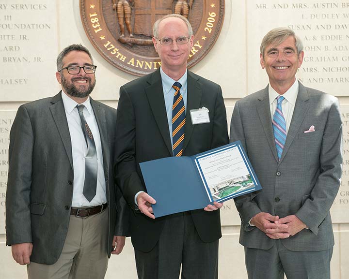 Featured image for post: Barton’s Jeff Broadwater Honored by Virginia Historical Society
