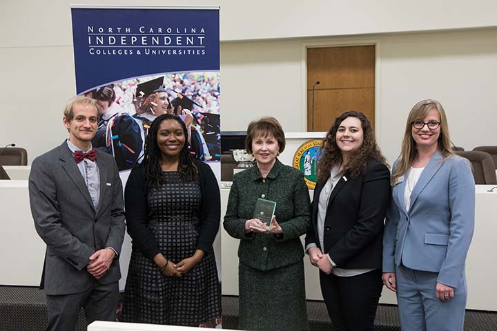 Featured image for post: Barton Reaches the Semi-Final Round in 2018 NCICU Ethics Bowl