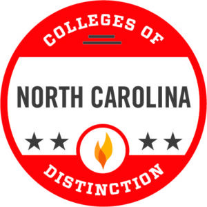 North Carolina College of Distinction Badge