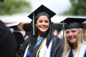 Class of 2022 graduating students at Barton College
