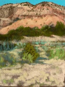 "High Desert II" Pastel Artwork