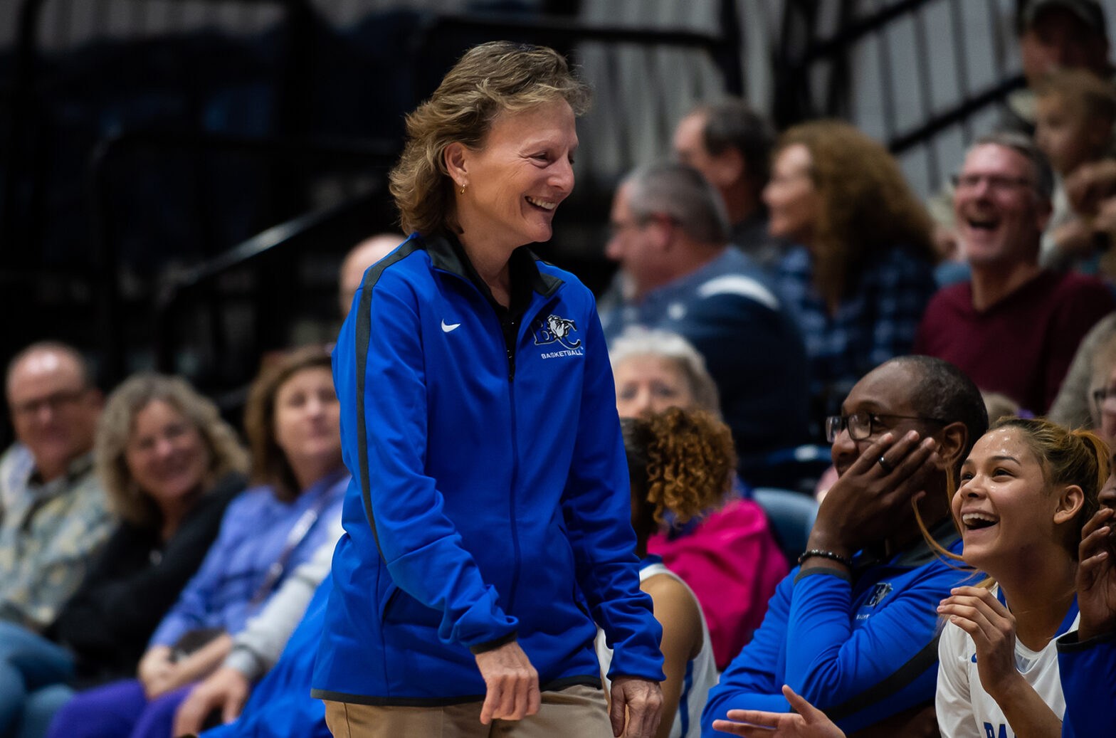 Featured image for post: Barton’s long-time women’s basketball mentor Wendee Saintsing announces retirement