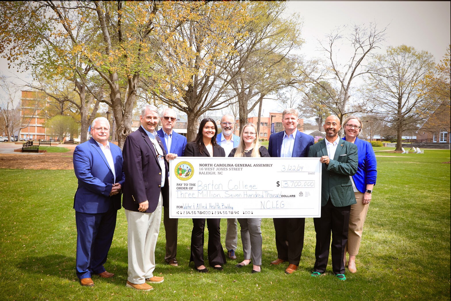 Featured image for post: Barton College Receives $3.7 Million for Health Sciences