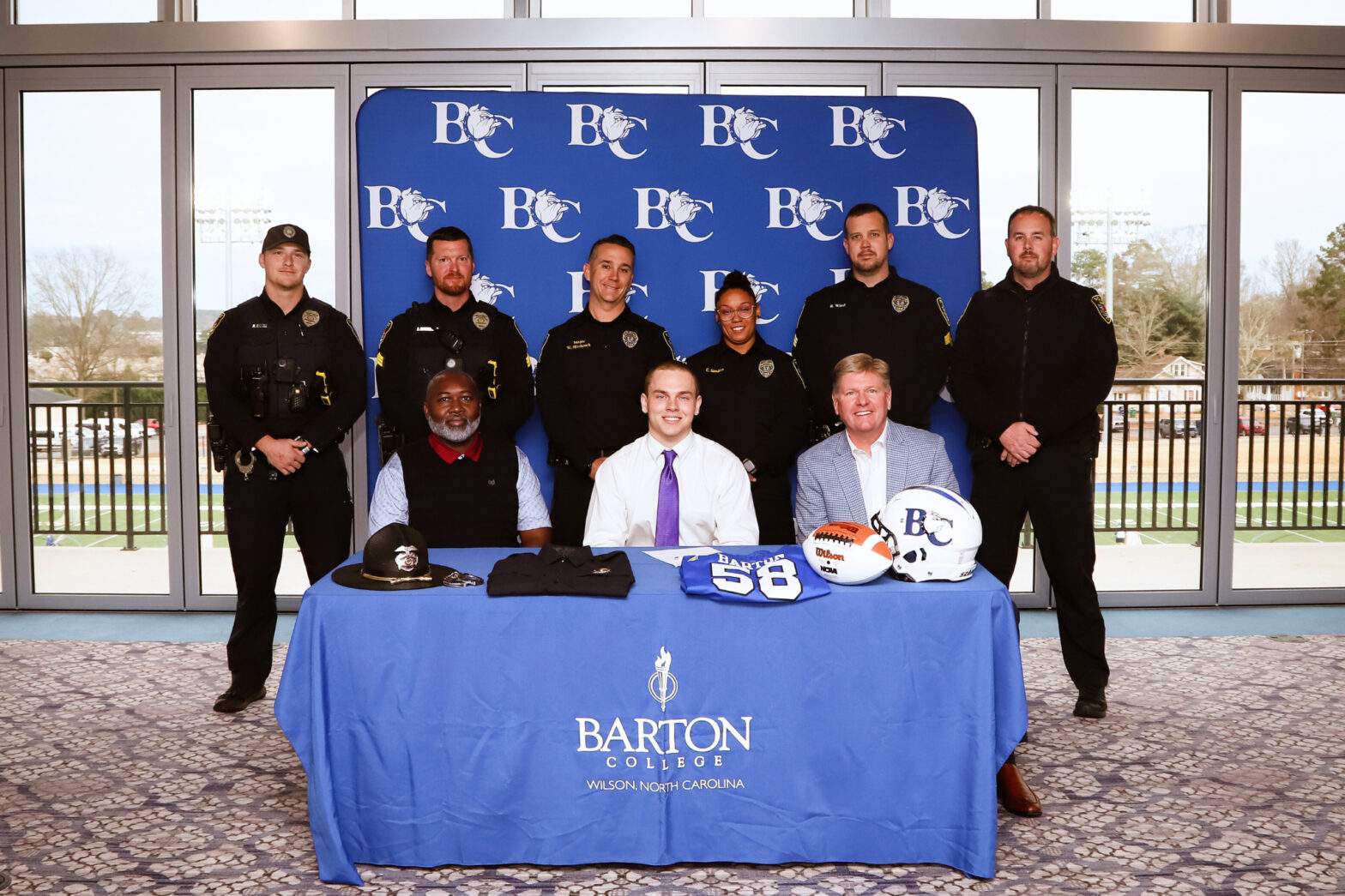 Featured image for post: Barton College Student Signs On with Wilson Police Department, Celebrating Community Impact